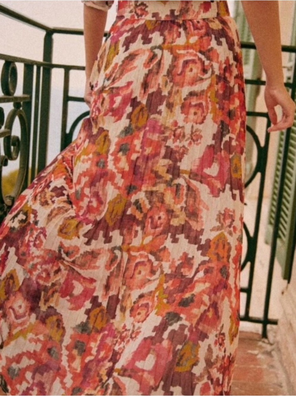 NWT Sezane Dilo Skirt Mara - Size 4 - Picture 2 of 6